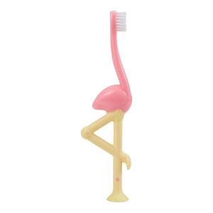 Periuta de dinti design flamingo (1-4 ani)