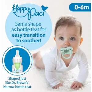 Suzeta complet din silicon Niv. 1 (0-6 luni), 2pack Albastru 2